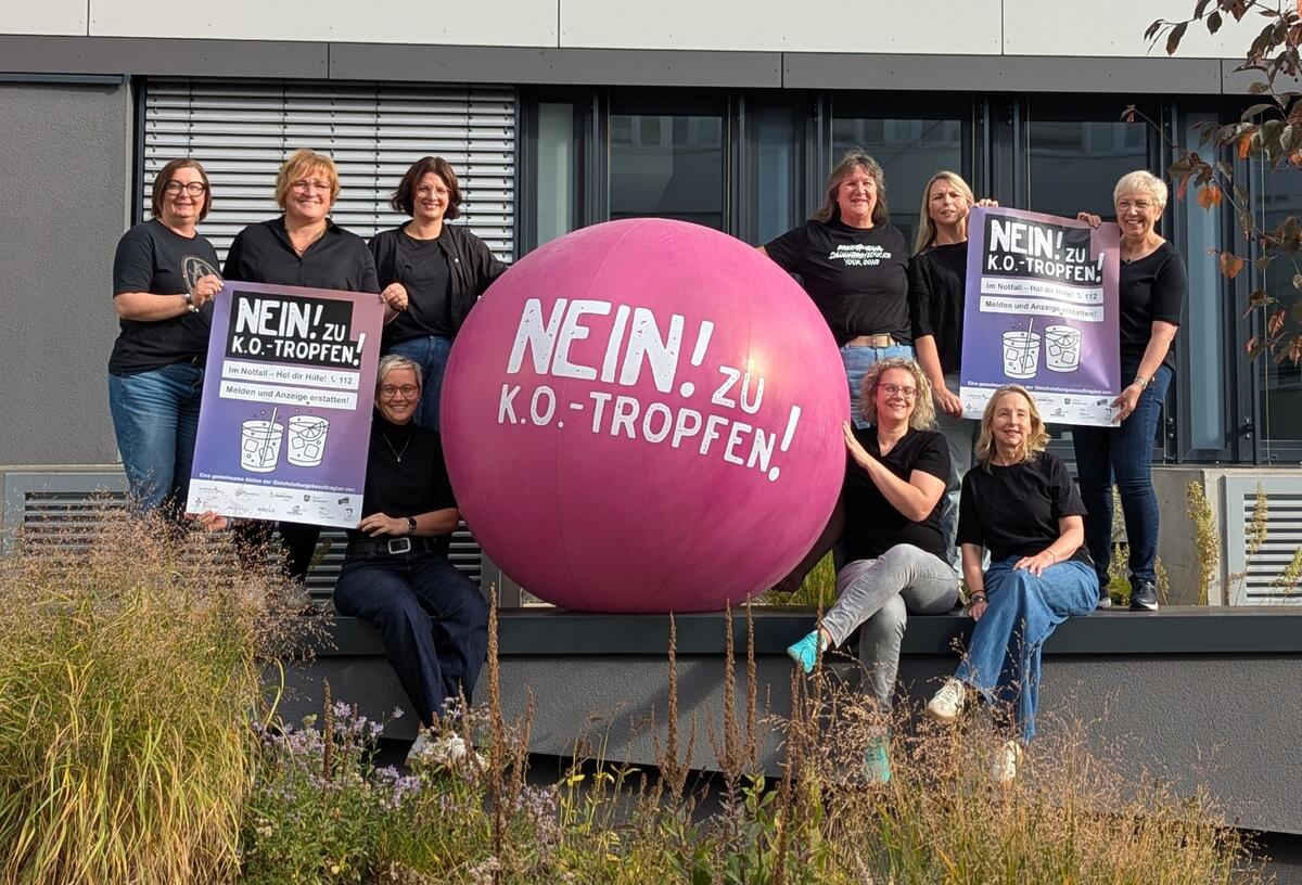 Nein zu KO Tropfen