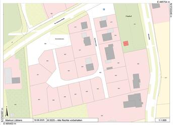 Lageplan Baugebiet Assler Linde