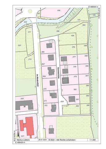 Plan Ebbinghausen Sommerricke