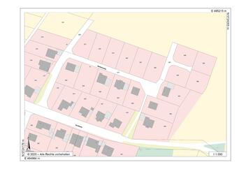 Skizze Baugebiet Weißdornweg