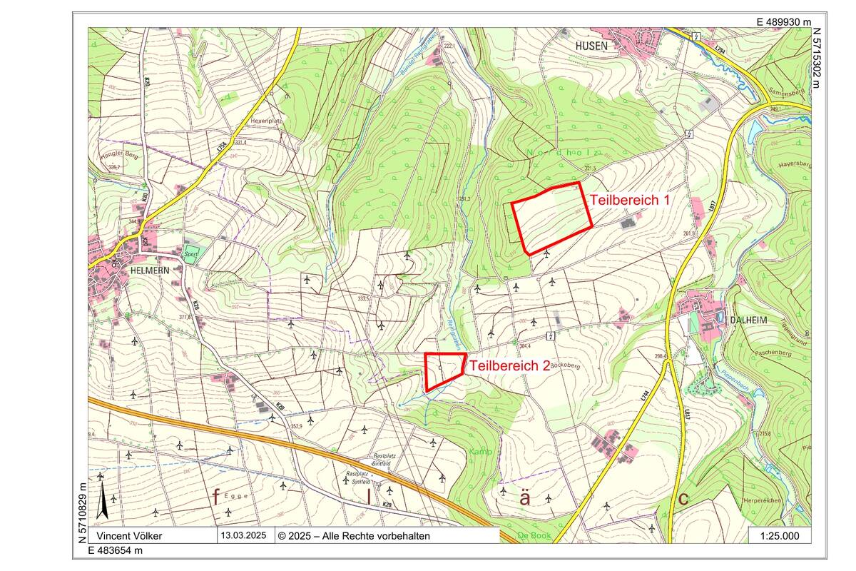 Übersichtskarte-Aufstellungsbeschluss 134. FNP-Ae