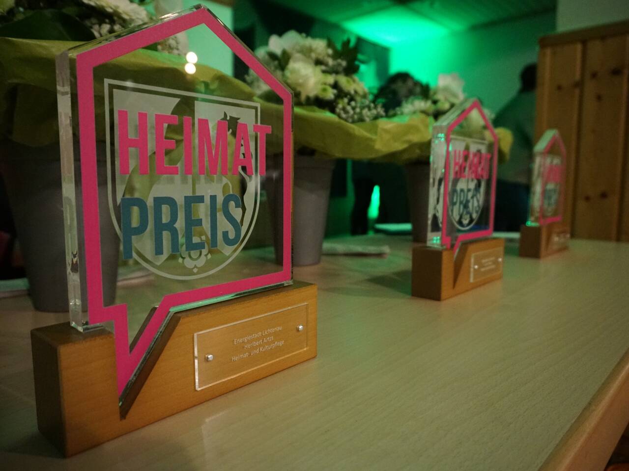 Vergeben wurden die 3 Heimatpreise 2023 der Energiestadt Lichtenau