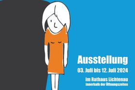 Plakat Ausstellung &quot;Am Anfang war es Liebe&quot;