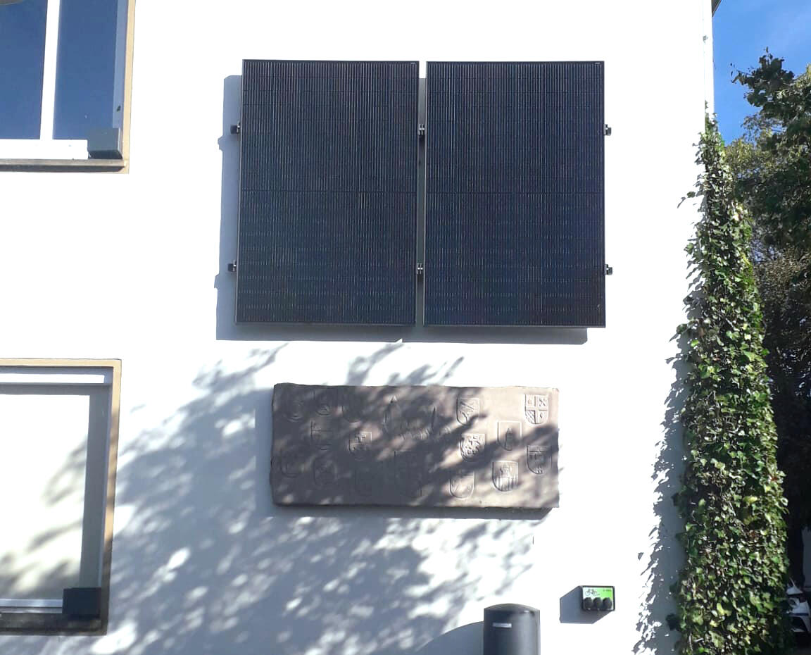 Mikro-PV Fassade Rathaus