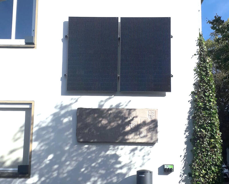 Mikro-PV Fassade Rathaus Mikro-PV Fassade Rathaus
