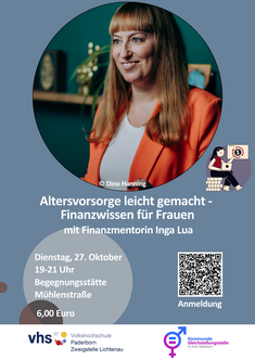 vhs Vortrag Altersvorsorge für Frauen 2026 vhs Vortrag Altersvorsorge für Frauen 2026