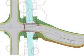 Brücke und Wirtschaftsweg über die Altenau