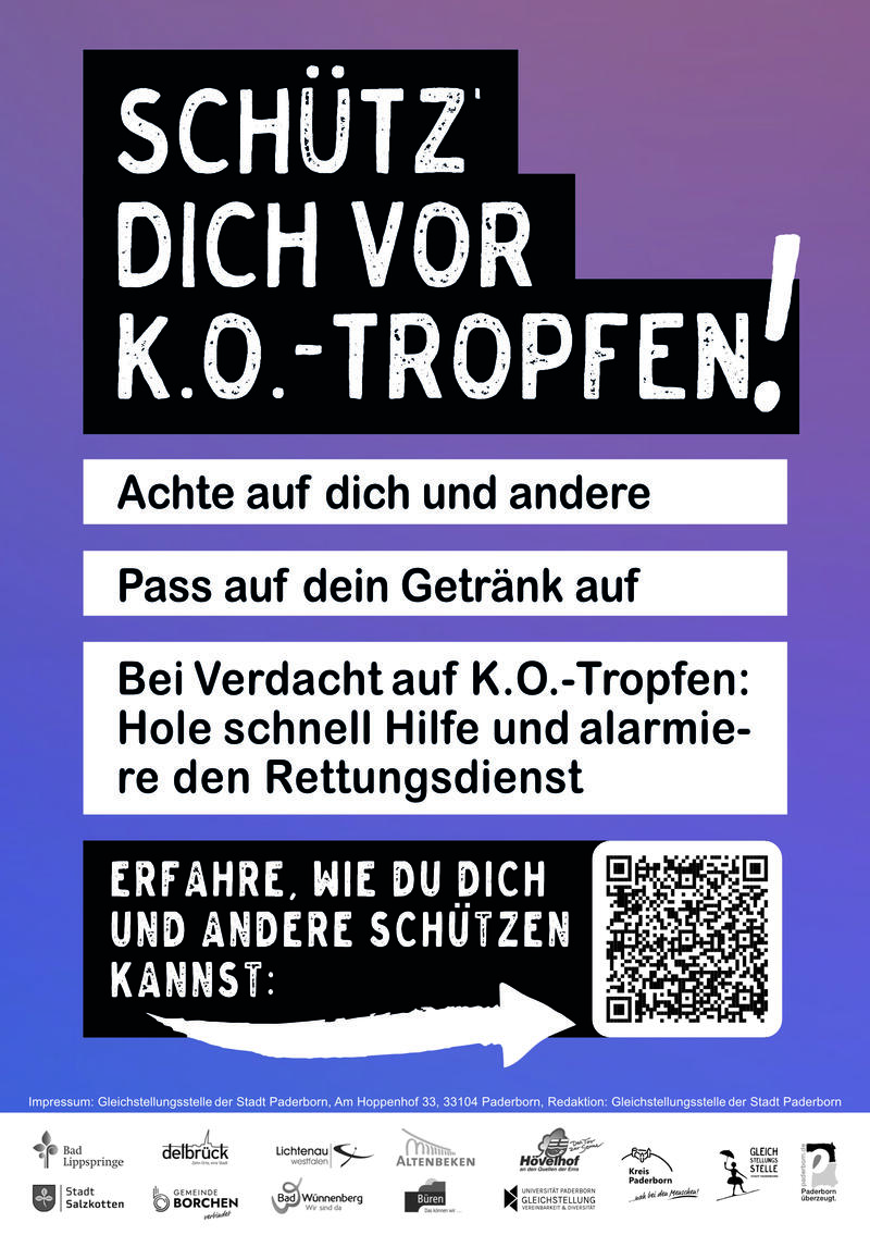 Schütz dich vor K.O.-Tropfen!