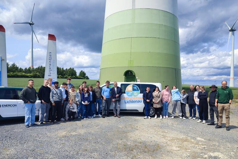 Besuch aus Neuenrade in der Energiestadt Lichtenau Besuch aus Neuenrade in der Energiestadt Lichtenau
