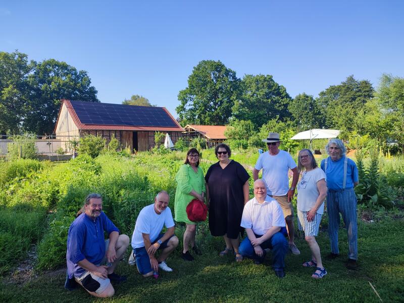 Die AG UWE in der Ecosphere bei Rietberg