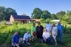 Die AG UWE in der Ecosphere bei Rietberg