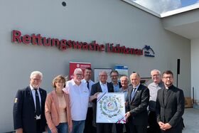 Einweihung der neuen Rettungswache in Lichtenau