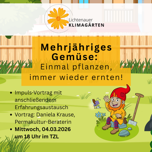 Vortrag Mehrjähriges Gemüse