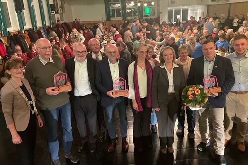 Preisträgerinnen und Preisträger auf dem Jahreskonzert der Energiestadt 2024