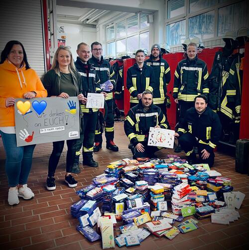 Schokoladenaktion für Ukraine vom Jugendtreff Lichtenau