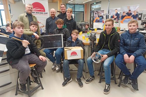 Das Solar Racing Team der Realschule Lichtenau 2023