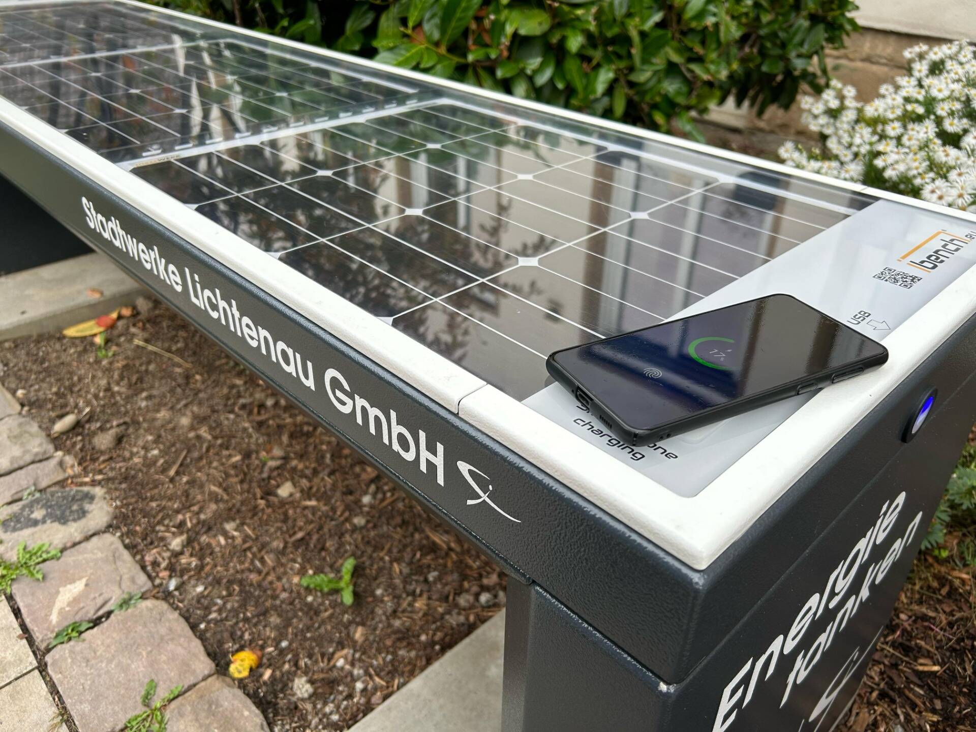 Solarbank Rathaus - Charging