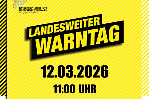 Landesweiter Warntag 2026