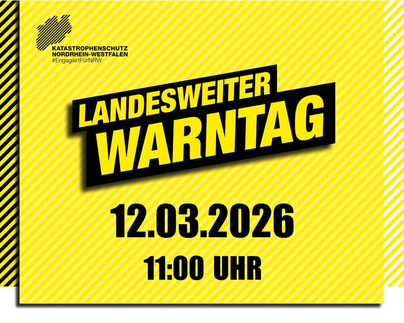 Landesweiter Warntag 2026