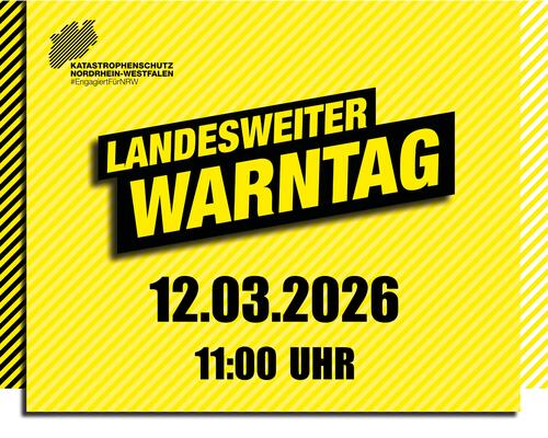 Landesweiter Warntag 2026