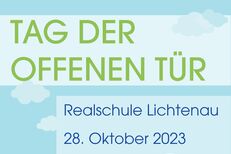Plakat Tag der offenen Tür Realschule 2023-neu