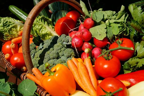 Markt Obst und Gemüse