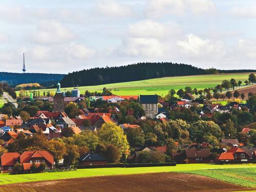 Vergrößert das Bild: "Ortsansicht Lichtenau"