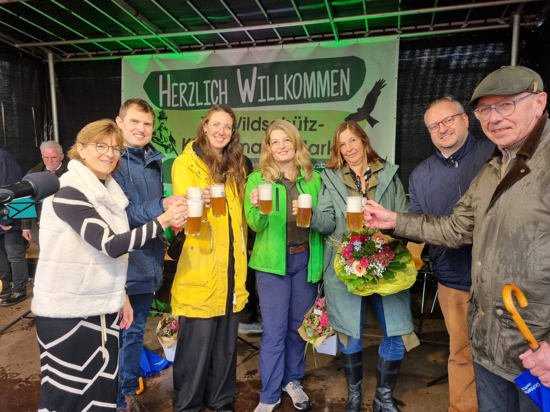 Die Eröffnung des 11. Wildschütz-Klostermann-Markts