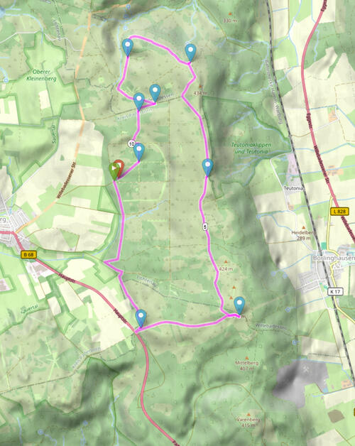 Route 4. Wanderung 2025