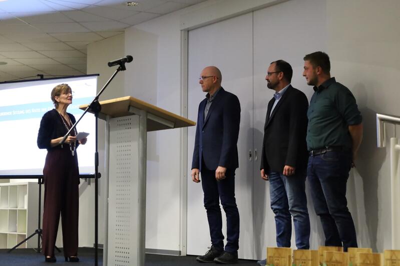 Verabschiedete Ortsvorsteher