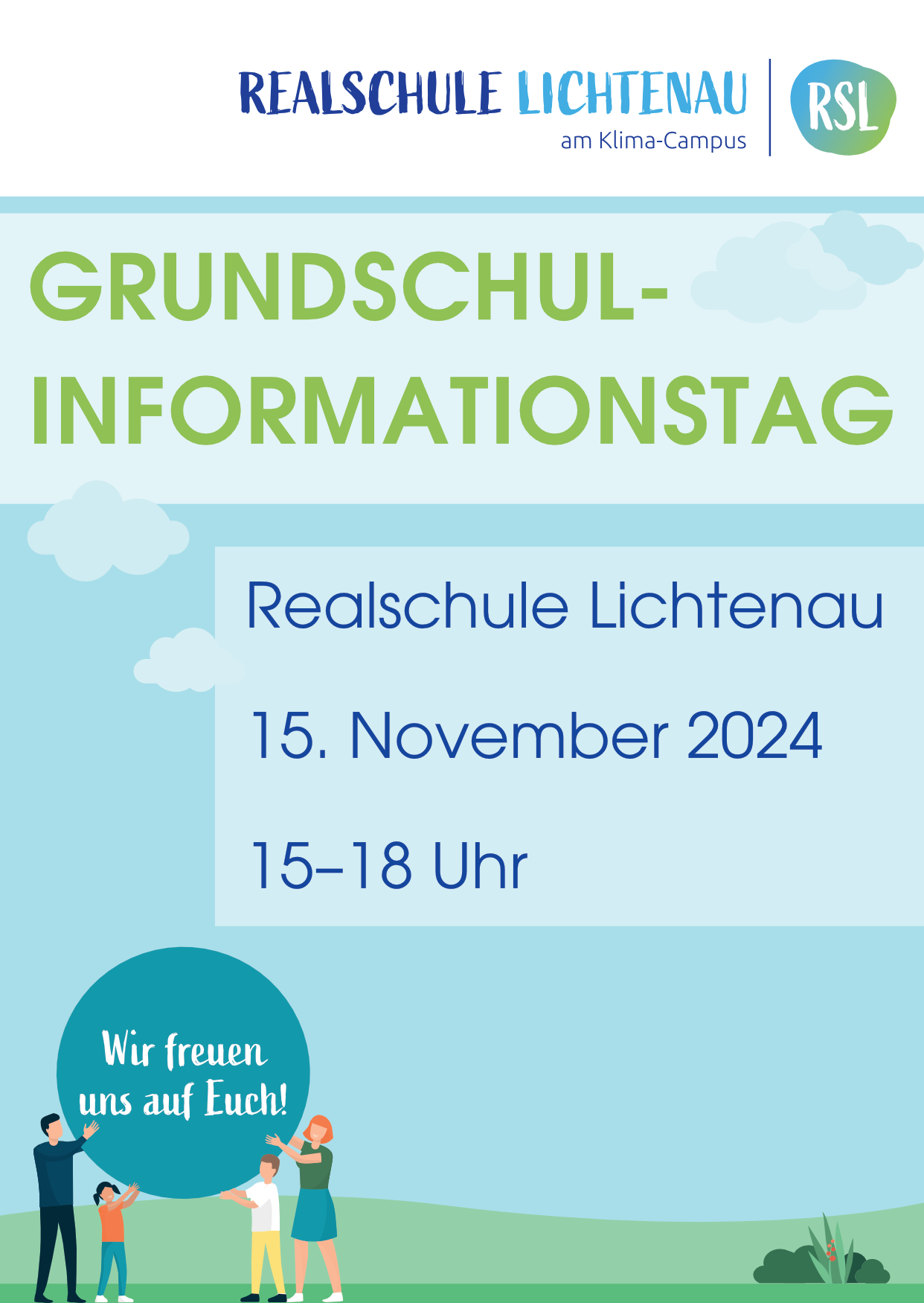 Grundschulinfotag Flyer