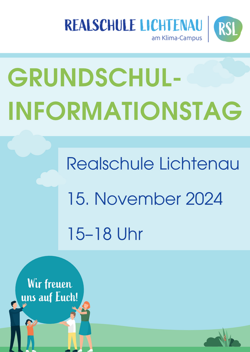Grundschulinfotag Flyer