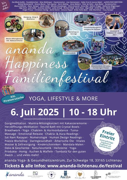 ananda Happiness Familienfestival