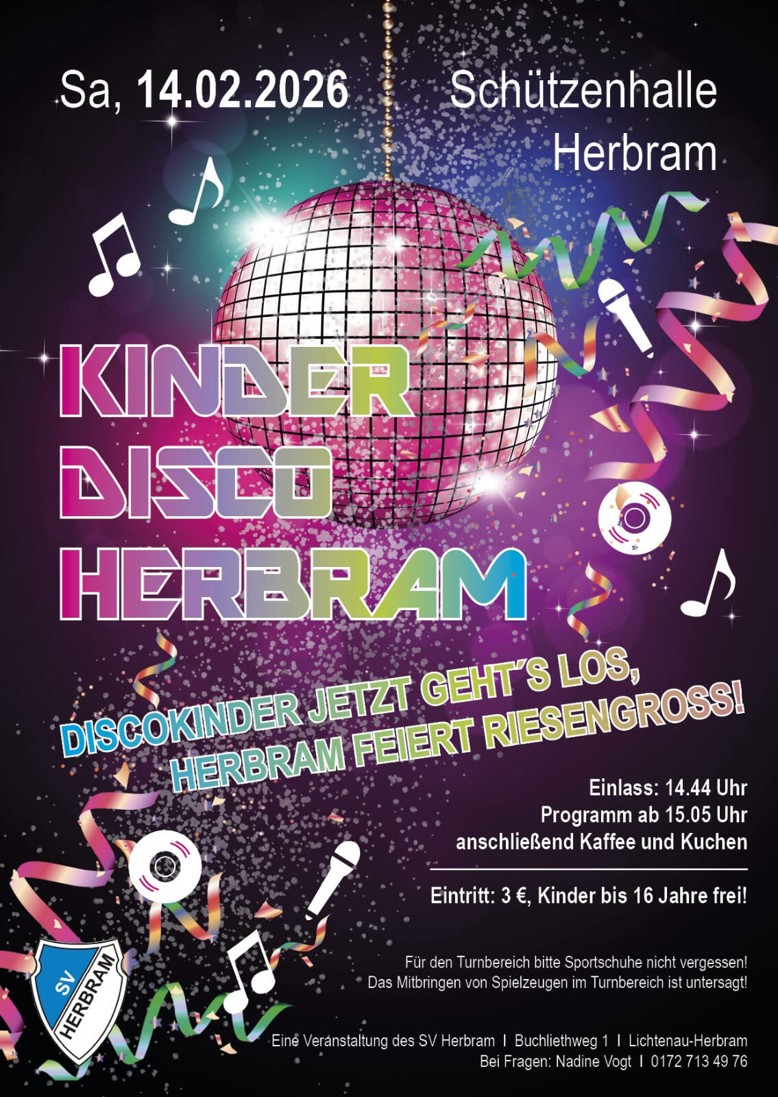 Kinderkarneval in Herbram